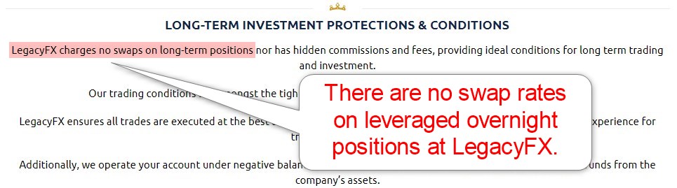 LegacyFX Long-Term Investment Protections LegacyFX Long-Term Investment Protections
